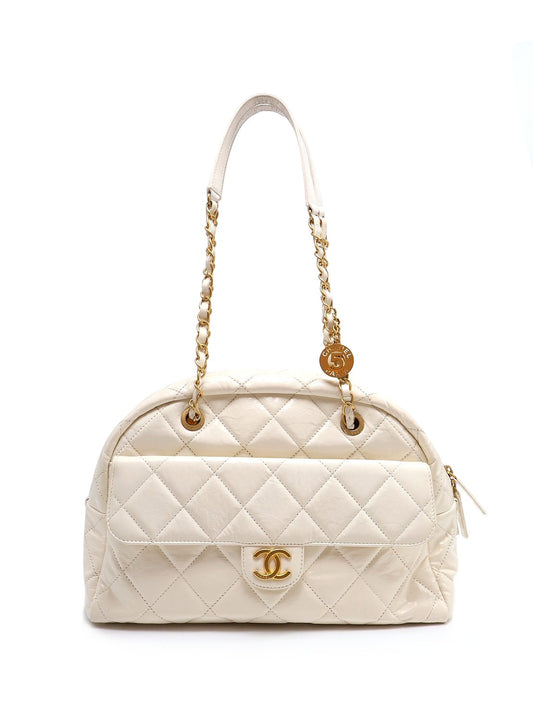 CHANEL 保齡球包 - 大號白金