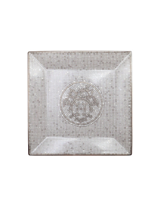 HERMES Mosaique au24鉑金馬賽克 - 方盤 15