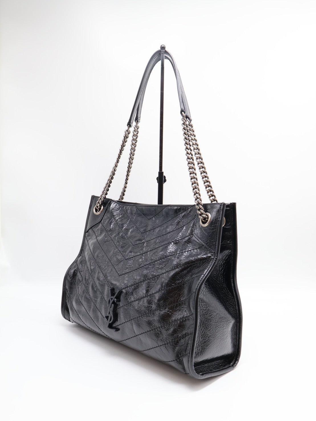 YSL Niki tote - 中號黑