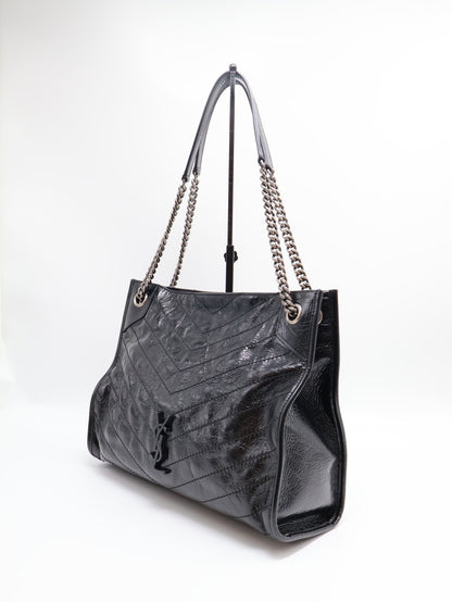 YSL Niki tote - 中號黑