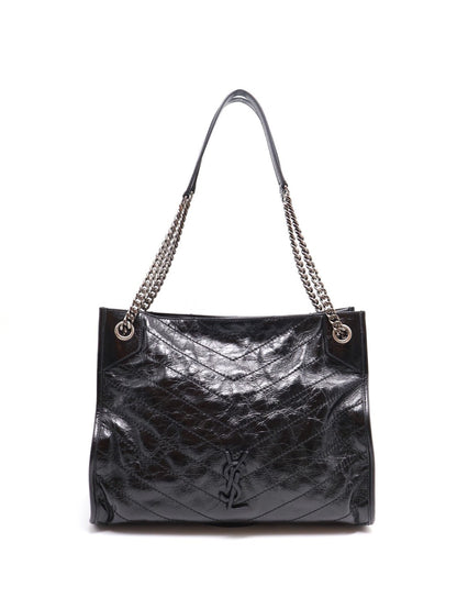 YSL Niki tote - 中號黑