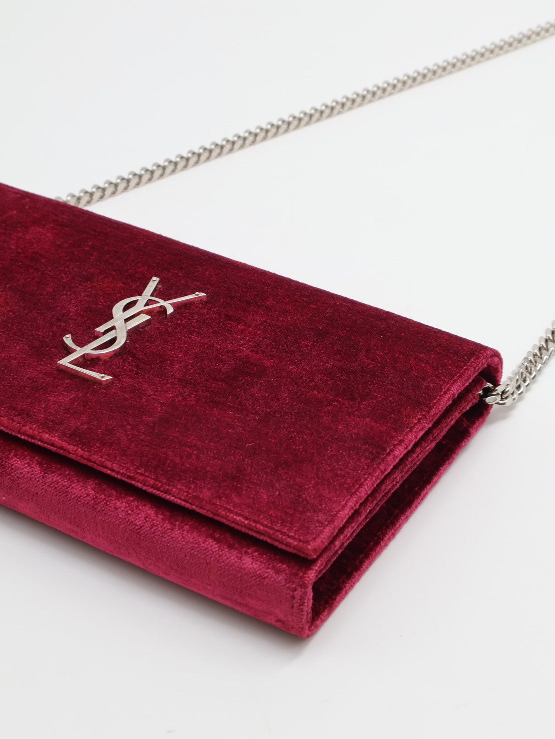 YSL Velvet kate WOC - 紫粉銀