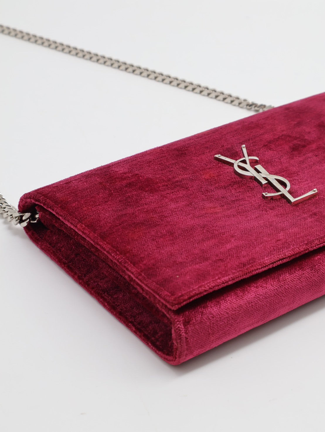 YSL Velvet kate WOC - 紫粉銀