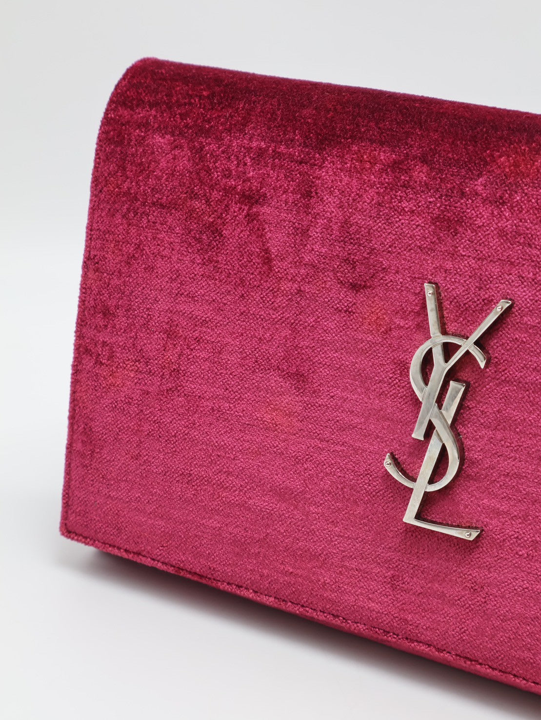 YSL Velvet kate WOC - 紫粉銀