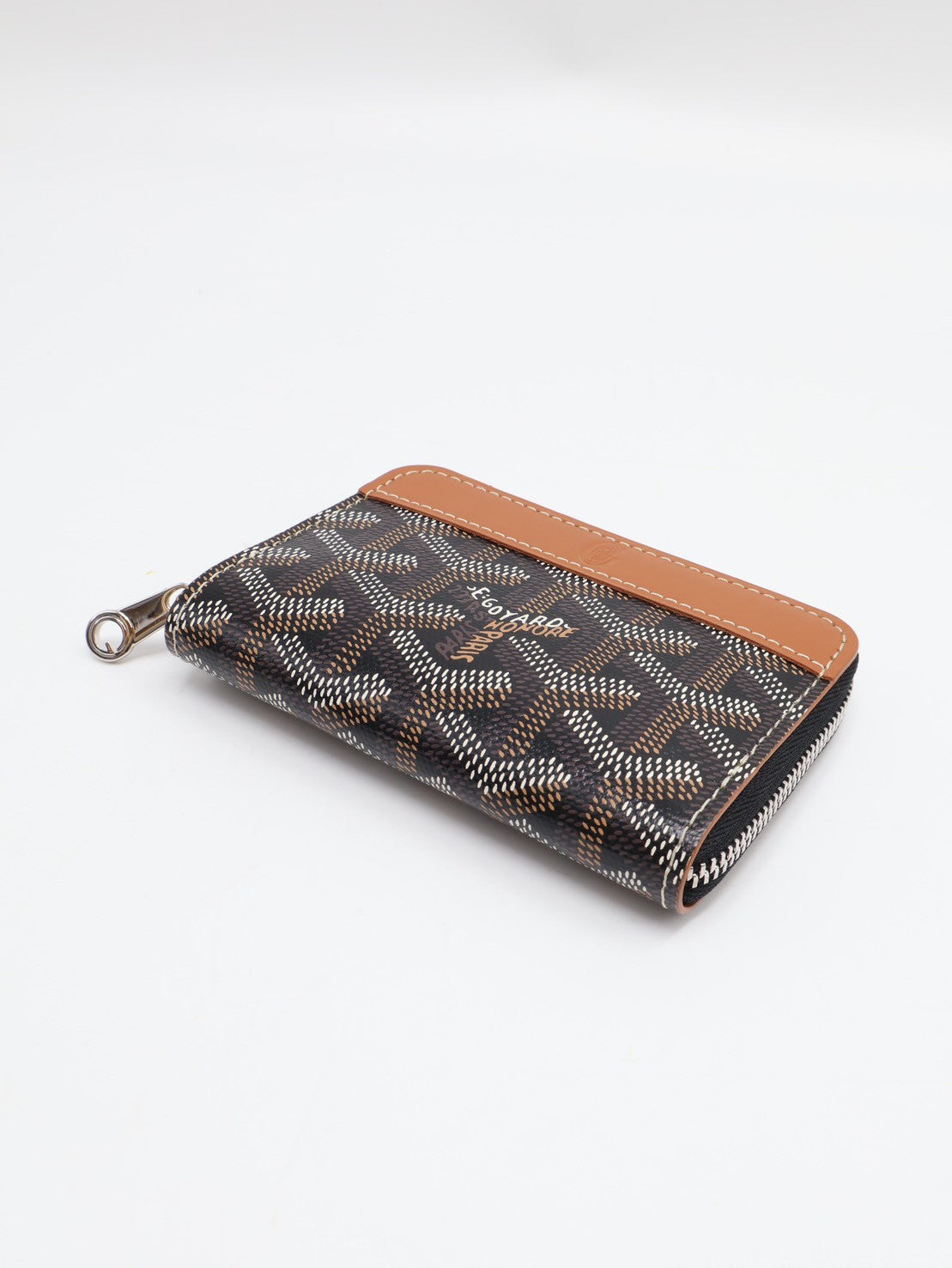 GOYARD Matignon拉鍊零錢包 - 迷你棕