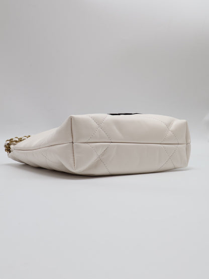 CHANEL 22 Mini bag - 黑字白金