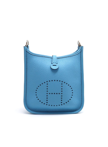 HERMES Mini evelyne - 北方藍銀 Z