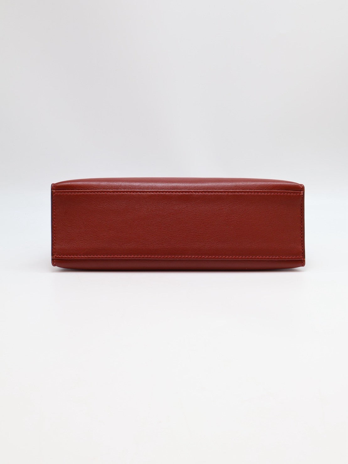 HERMES Mini Kelly - Rouge H 55 愛馬仕紅銀 🄺