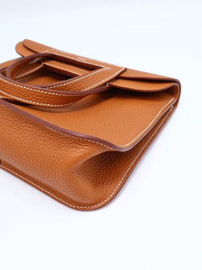 HERMES Halzan 25 - 金棕金 B