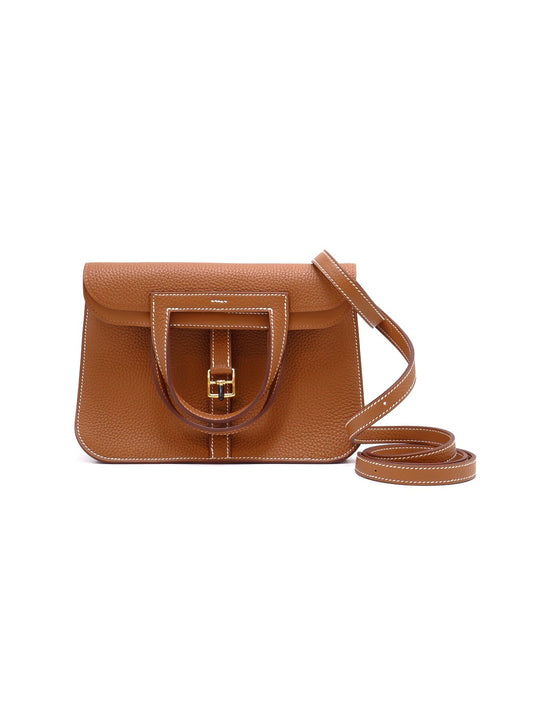 HERMES Halzan 25 - 金棕金 B