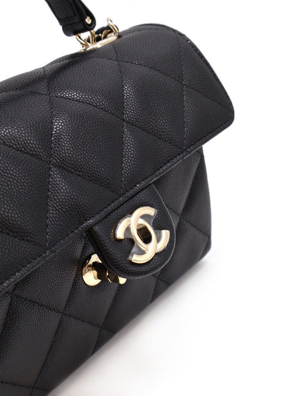 CHANEL 25S Handle方胖子 - 大號黑金