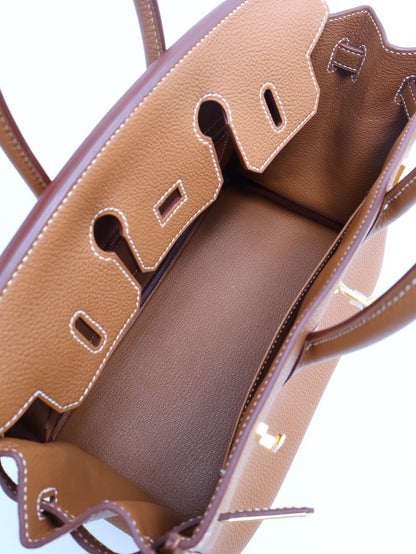 HERMES Birkin 25 - 金棕金 B