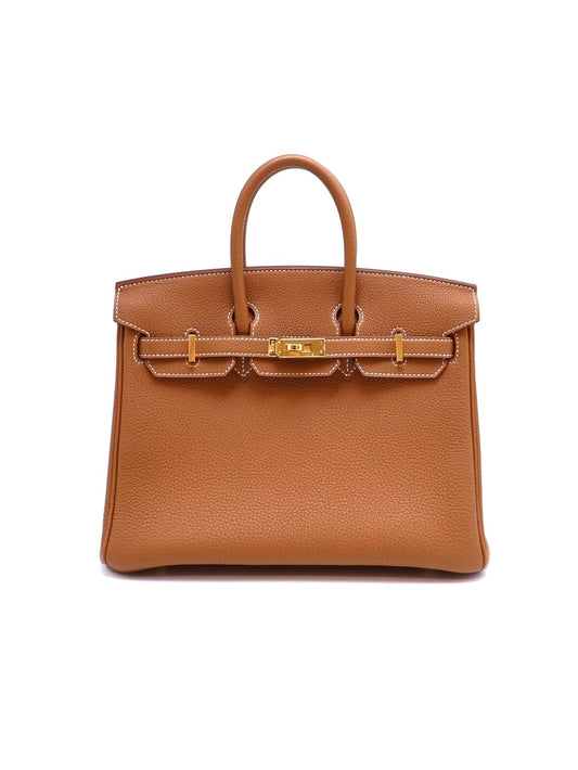 HERMES Birkin 25 - 金棕金 B