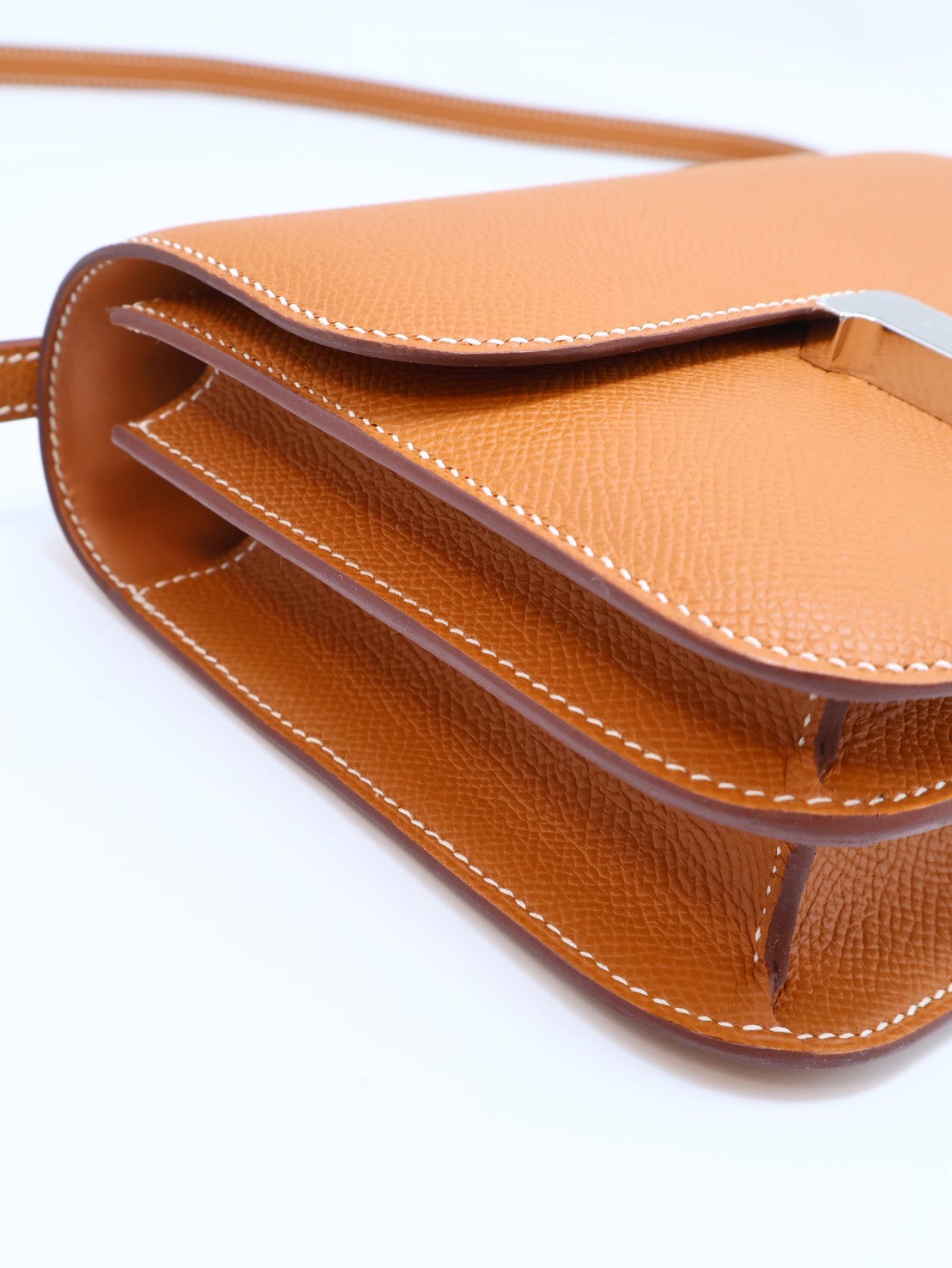 HERMES Mini constance 19 - 金棕銀 W
