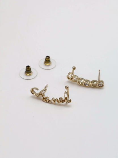 CHANEL CHANEL COCO字母耳環