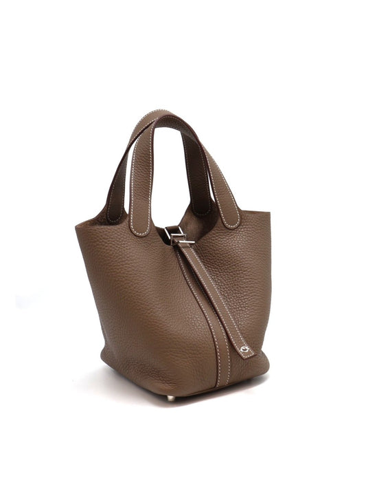 HERMES Picotin 18 - 灰銀 X