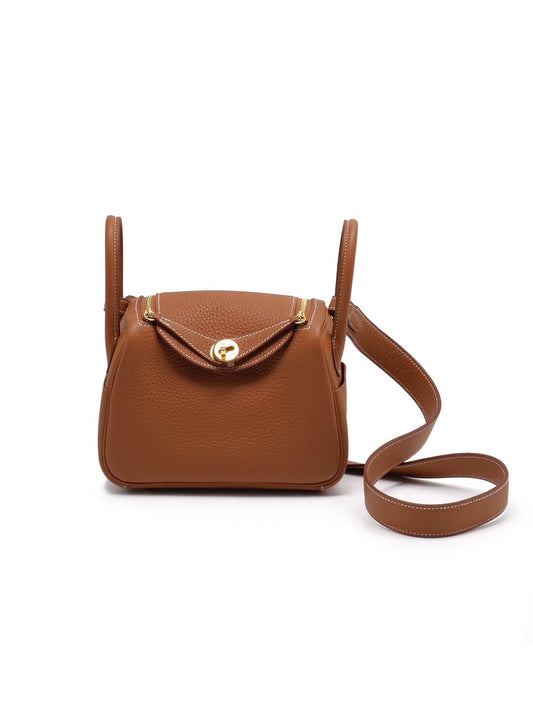 HERMES Mini lindy ll - 金棕金 W