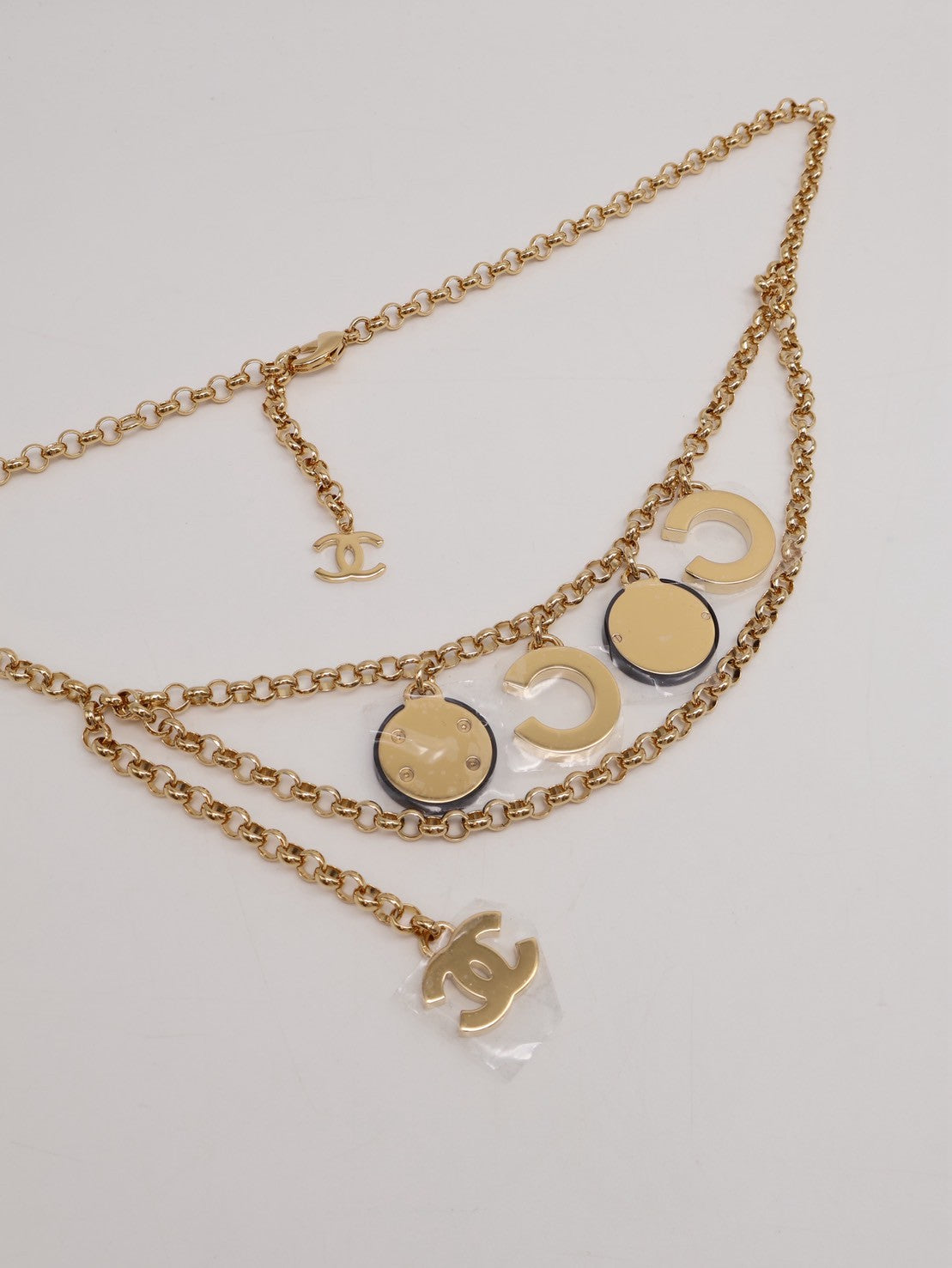 CHANEL 24B COCO腰鍊 - 黑金