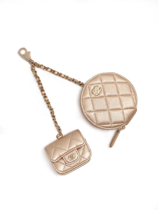 CHANEL VIC限定零錢包耳機套