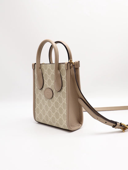 GUCCI Mini tote - 米