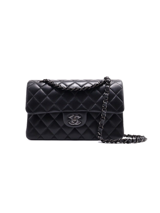 CHANEL 經典口蓋包 CF23 - so black
