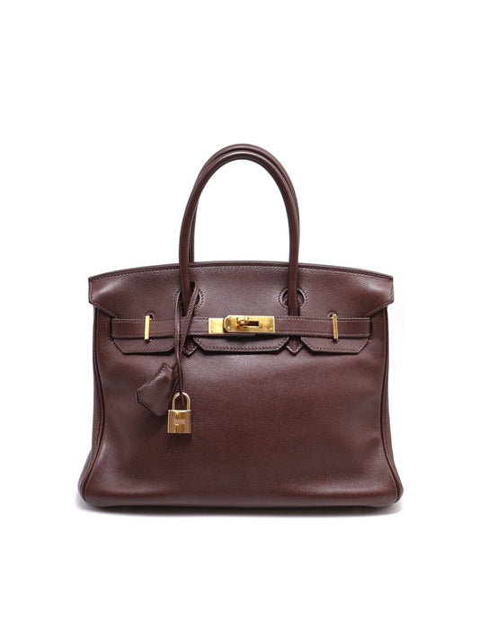 [限時95折]HERMES Birkin 30 - 馬鞍紅金 🄹