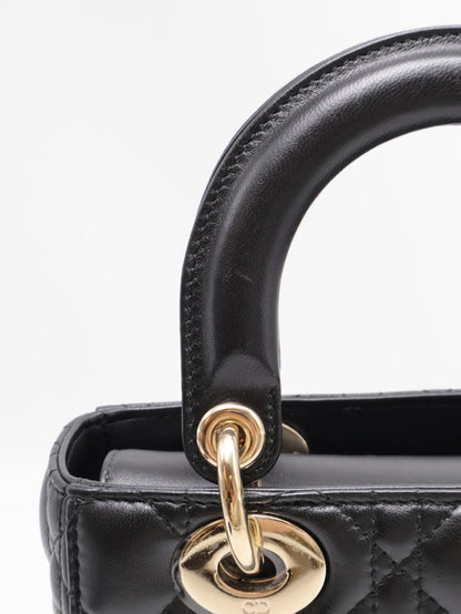 DIOR Lady dior MY ABC - 小號黑金