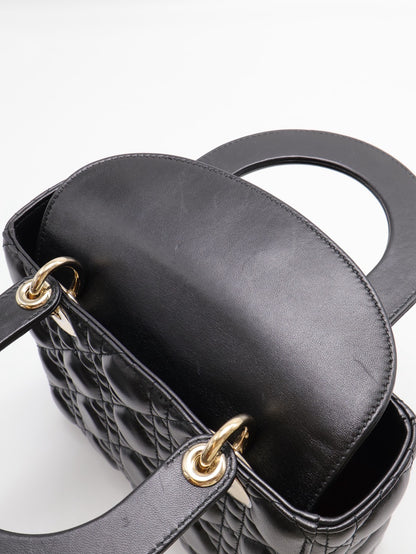 DIOR Lady dior MY ABC - 小號黑金
