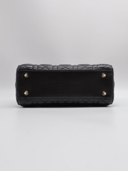 DIOR Lady dior MY ABC - 小號黑金