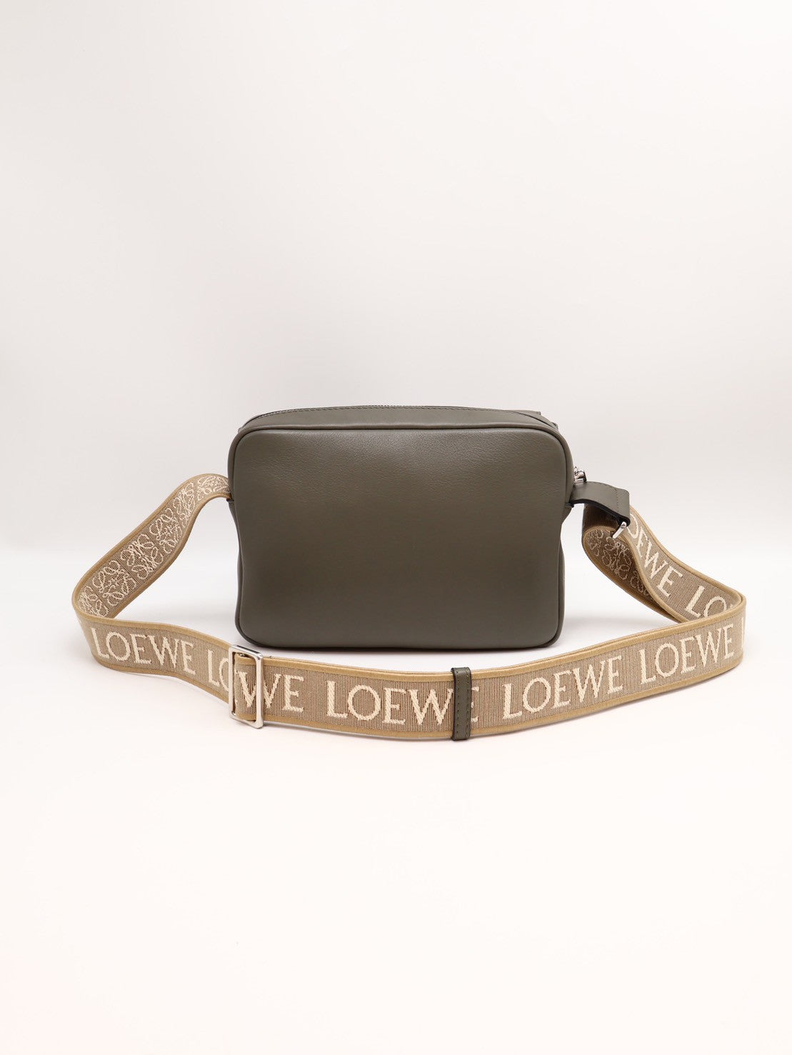 LOEWE Military郵差包 - XS軍綠