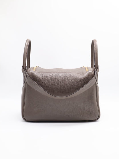 HERMES Lindy 30 - 灰金 X