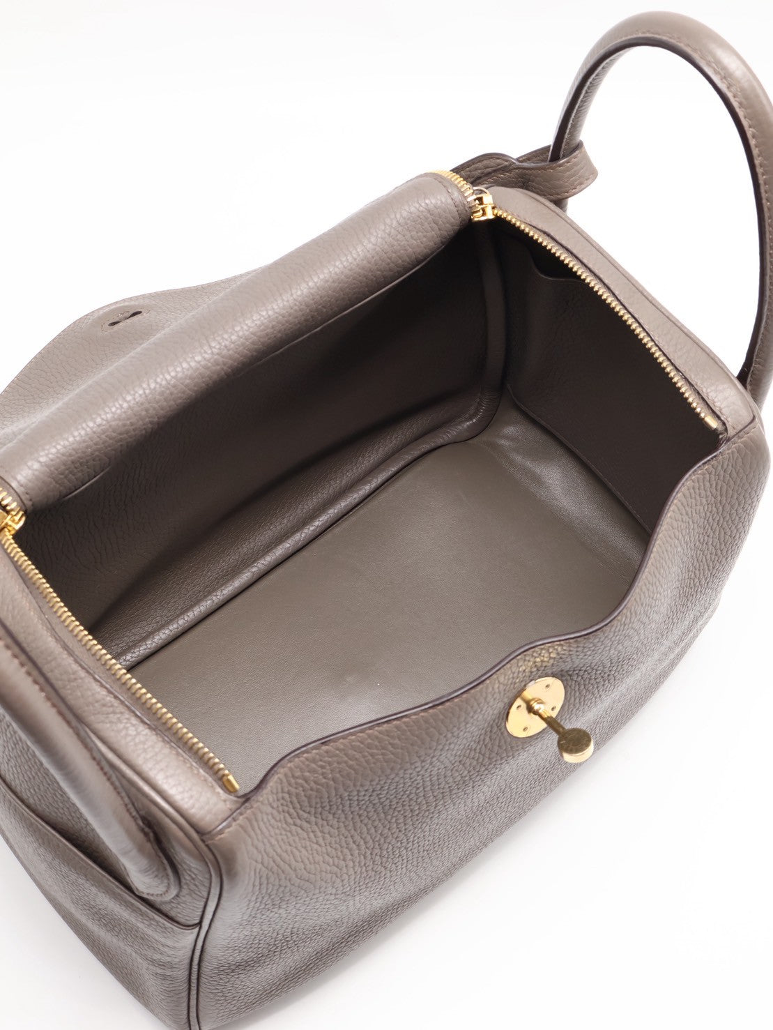 HERMES Lindy 30 - 灰金 X