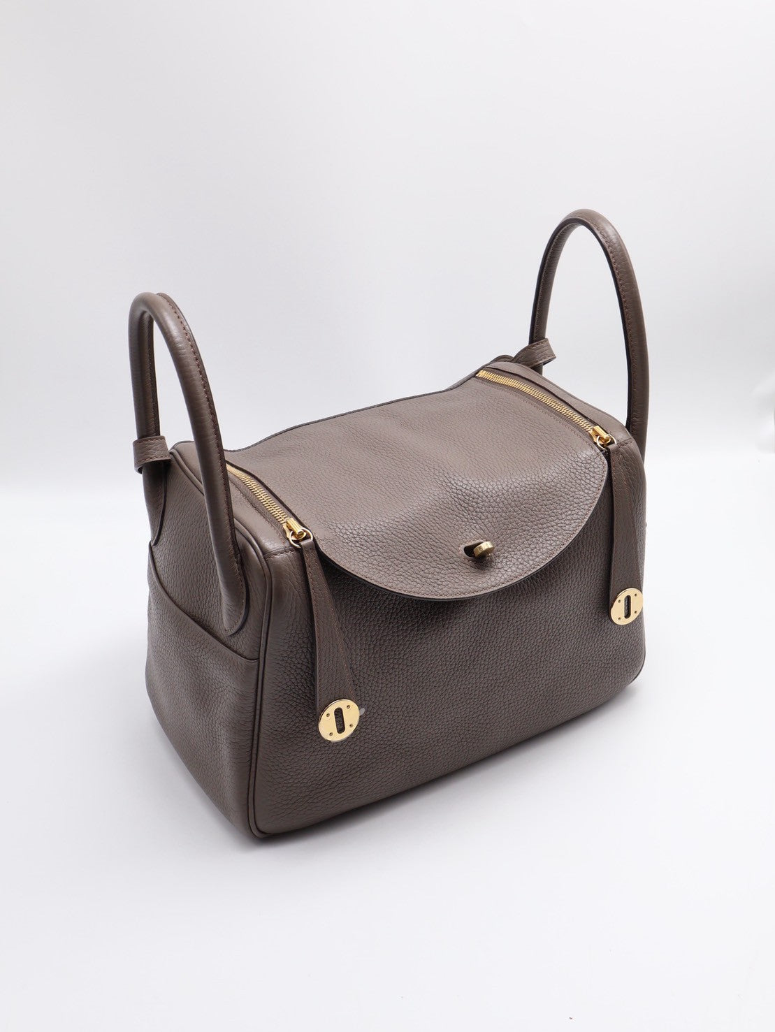 HERMES Lindy 30 - 灰金 X