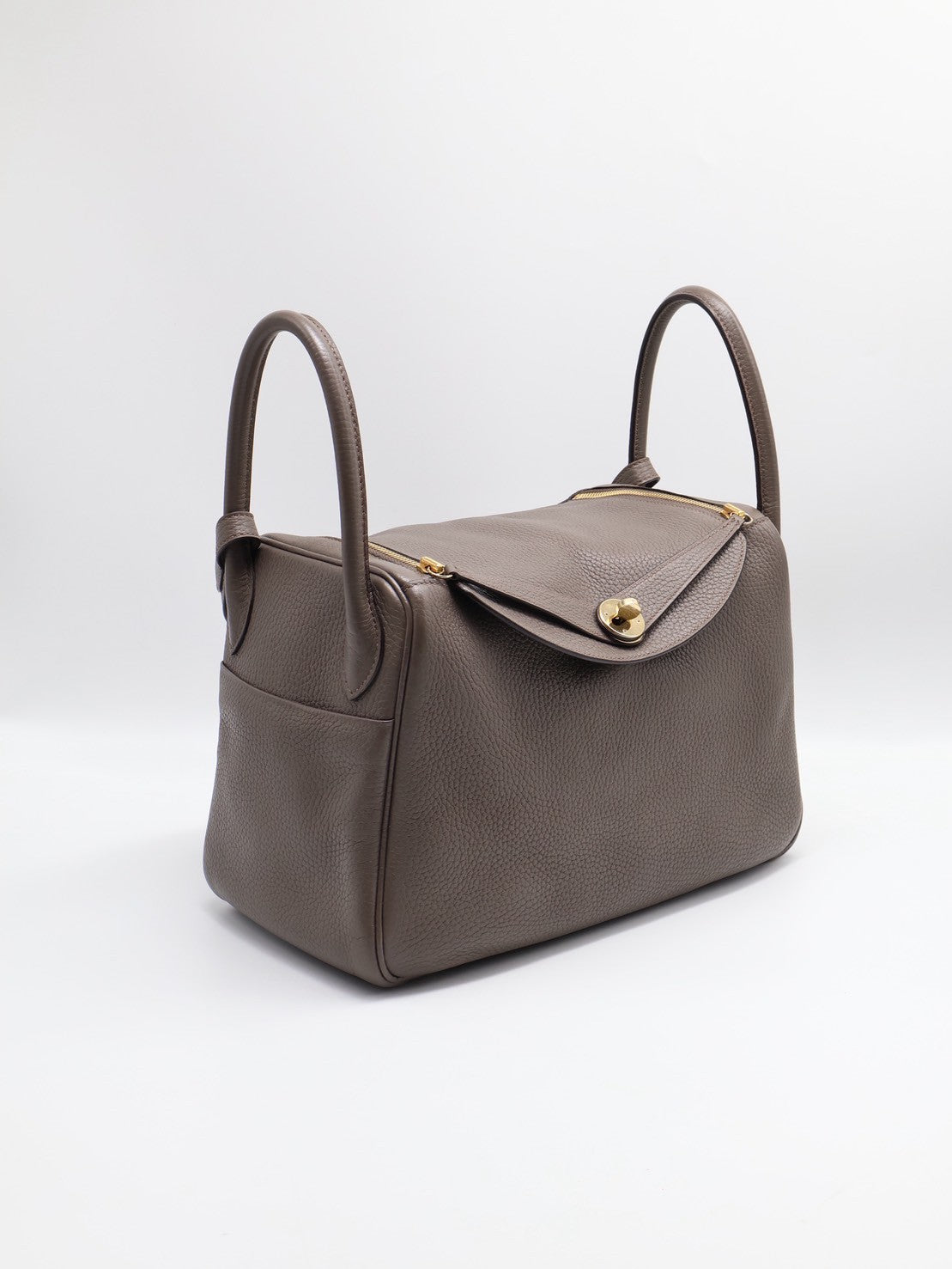 HERMES Lindy 30 - 灰金 X
