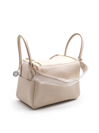 HERMES Lindy 26 - 奶昔白金