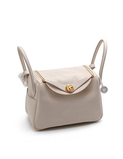 HERMES Lindy 26 - 奶昔白金