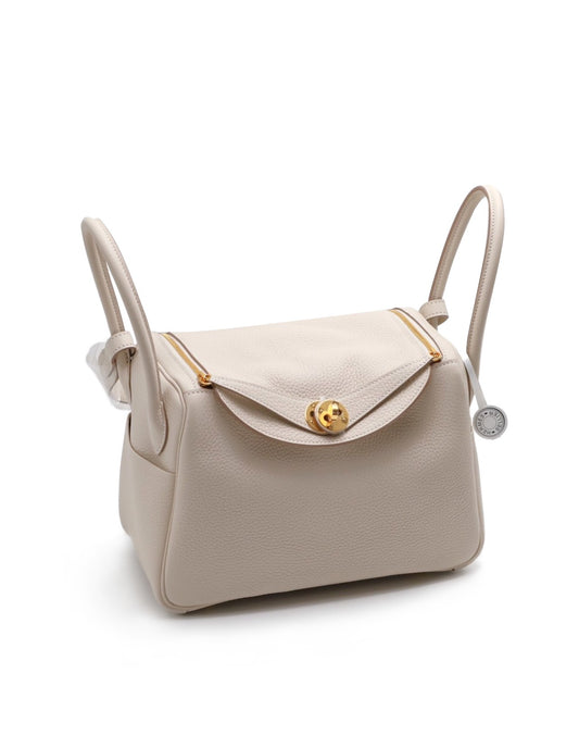 HERMES Lindy 26 - 奶昔白金