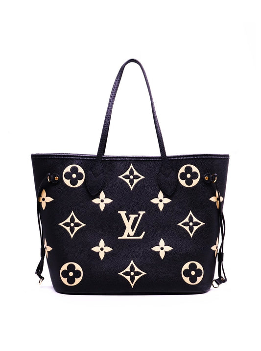 LOUIS VUITTON Neverfull tote - MM黑米