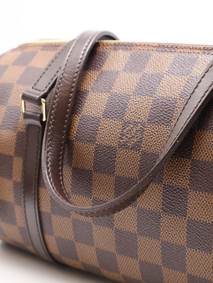 LOUIS VUITTON Papillon 30圓筒子母包 - 棋盤格