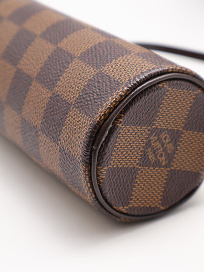 LOUIS VUITTON Papillon 30圓筒子母包 - 棋盤格