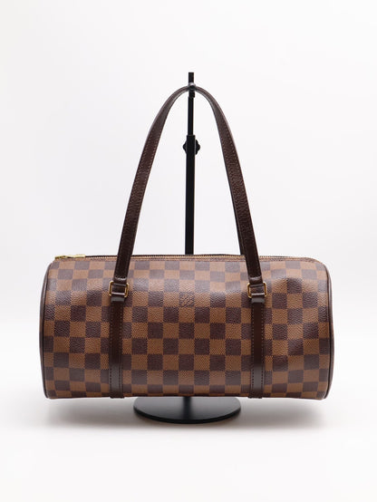 LOUIS VUITTON Papillon 30圓筒子母包 - 棋盤格