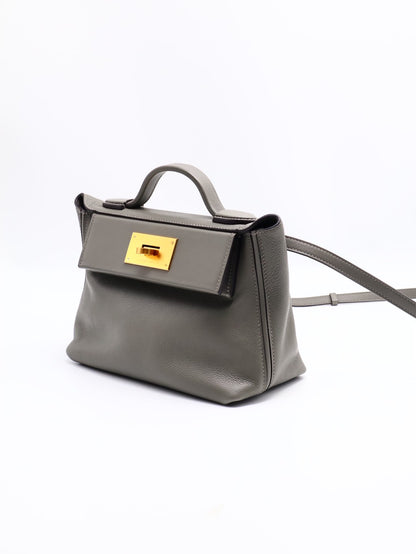 HERMES Mini 24/24 - 錫器灰金 Z