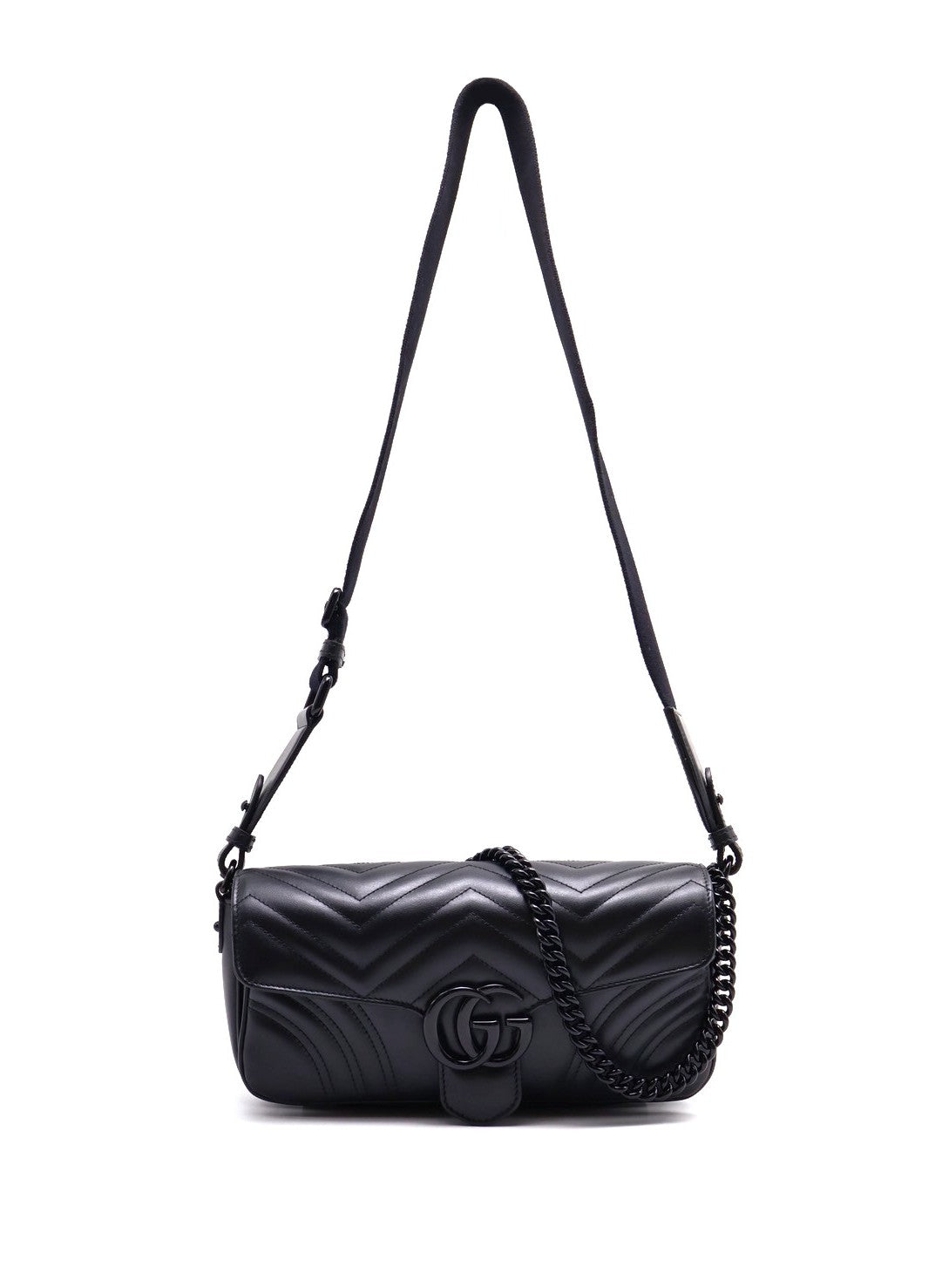 GUCCI Marmont法棍包 - So black