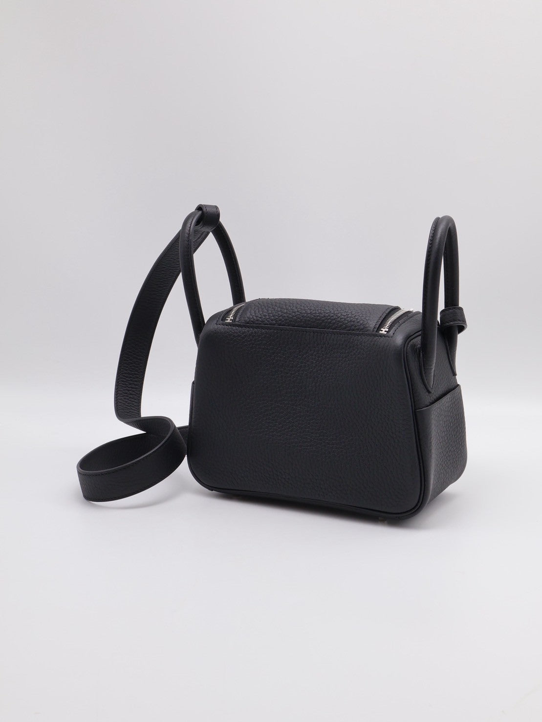HERMES Mini lindy - 黑銀