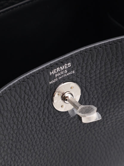 HERMES Mini lindy - 黑銀