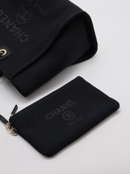 CHANEL Tote沙灘包小號 - 黑