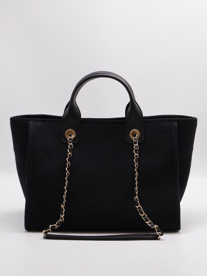 CHANEL Tote沙灘包小號 - 黑