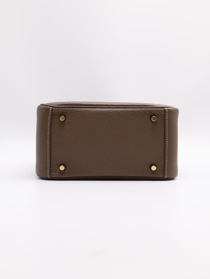 HERMES Mini lindy - 灰金 U
