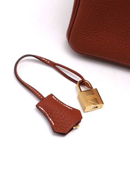 HERMES Birrkin 25 - 楓葉棕金 U
