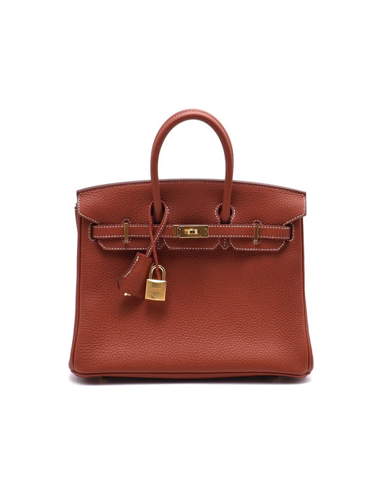 HERMES Birrkin 25 - 楓葉棕金 U